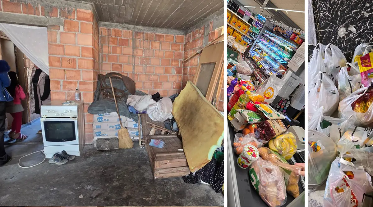 Director of Foundation Second visits a single mother of two: Support for at-risk families continues during Ramadan