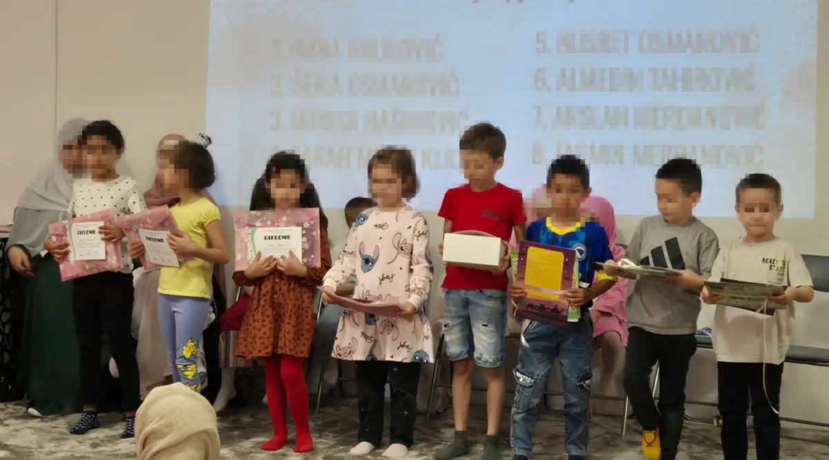 Children from Bjelave Home recognized for effort, knowledge, and dedication
