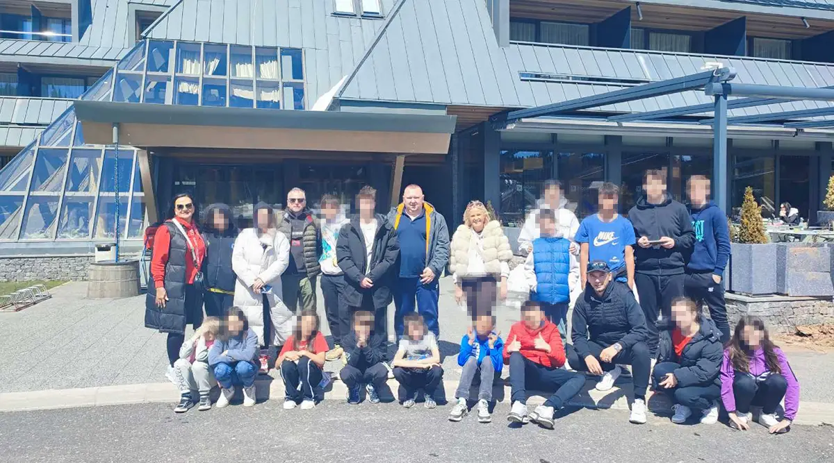 A morning to remember on Igman: Hotel Monti hosted children from the Tuzla Orphanage