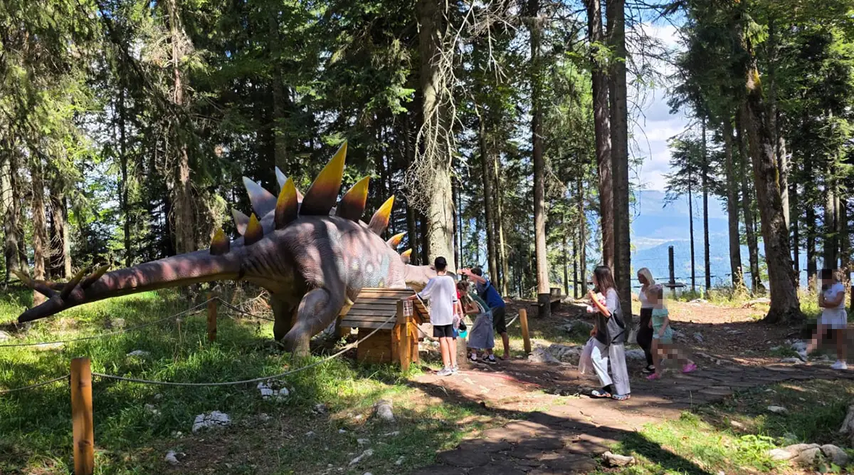 Dino Park adventure during the Foundation Second programme for children from Tuzla