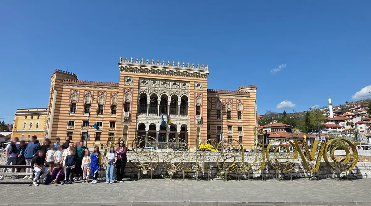 Three days to remember: Children from Tuzla experienced Sarajevo after their stay in Ledići