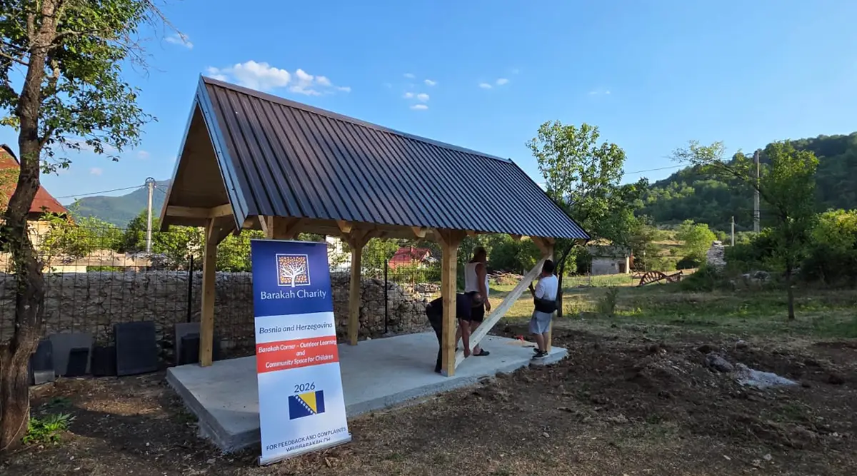 Barakah Charity donation gazebo Small Family Home Ledici Foundation Second 09