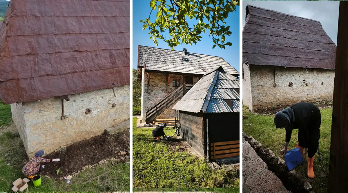 Small Family Home Ledići yard renovation Home Bjelave Foundation Second 06