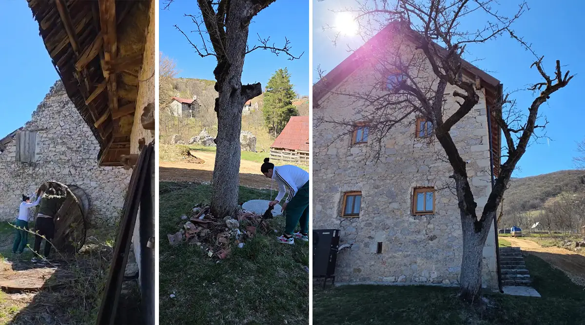 Small family home Ledici laminate renovation cleaning foundation second 03