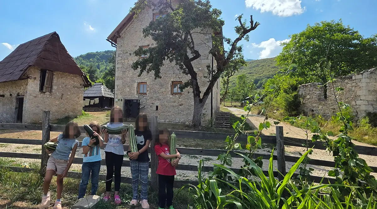 Last weekend summer holidays Small Family Home Ledici Home for Children without Parental Care Sarajevo Foundation Second 01
