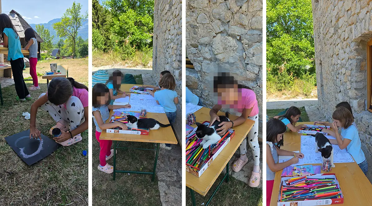 Last weekend summer holidays Small Family Home Ledici Home for Children without Parental Care Sarajevo Foundation Second 10