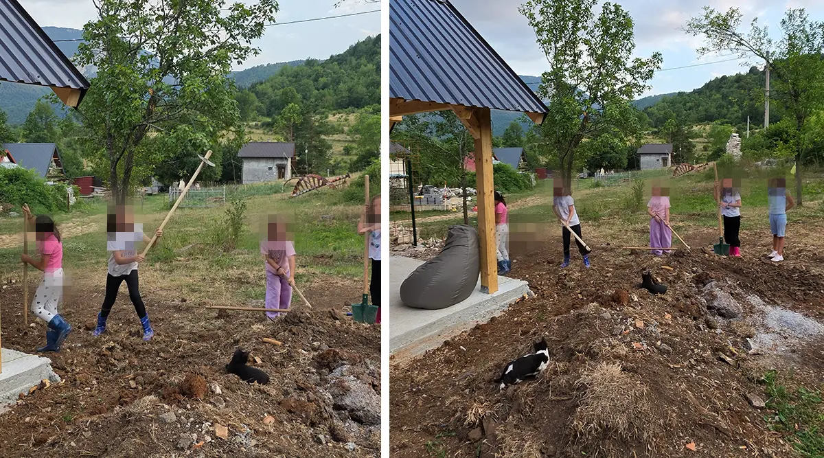Last weekend summer holidays Small Family Home Ledici Home for Children without Parental Care Sarajevo Foundation Second 15