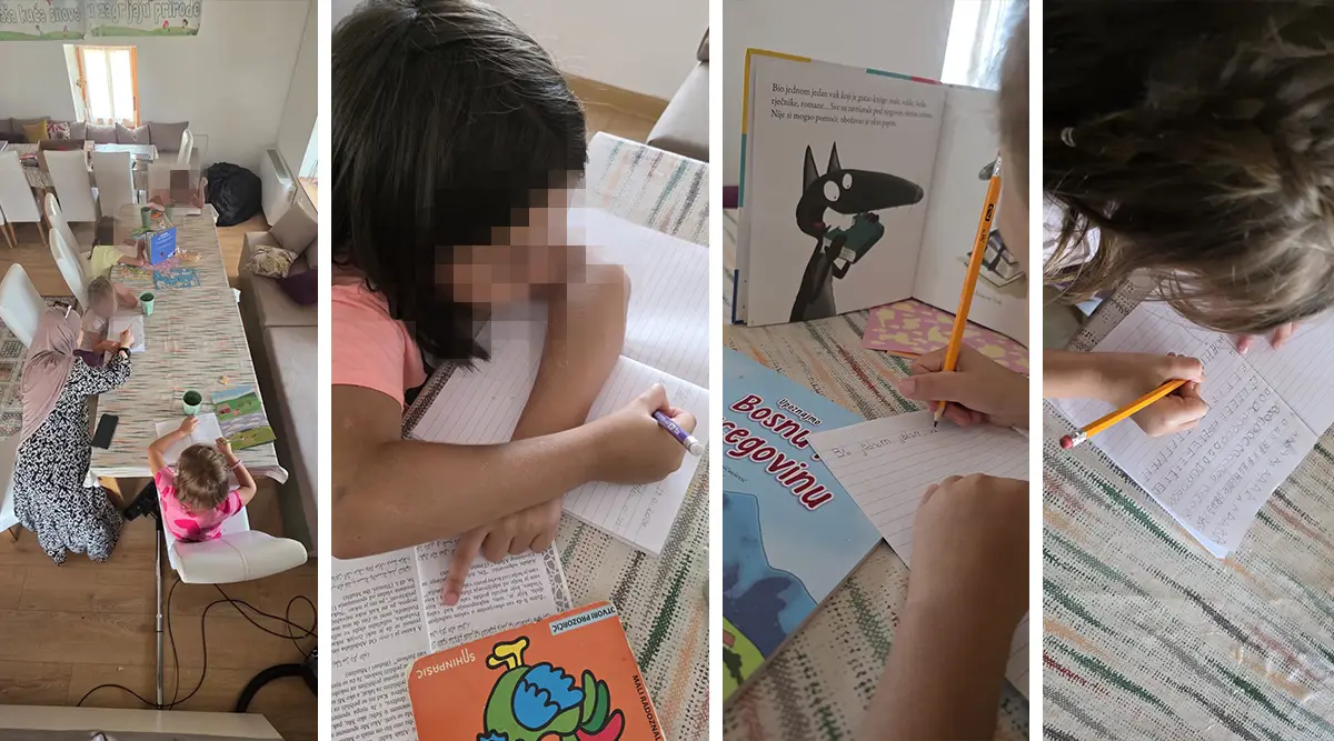 School starts tomorrow: In Ledići, We ended the summer break with letters, numbers and preparations for the classroom