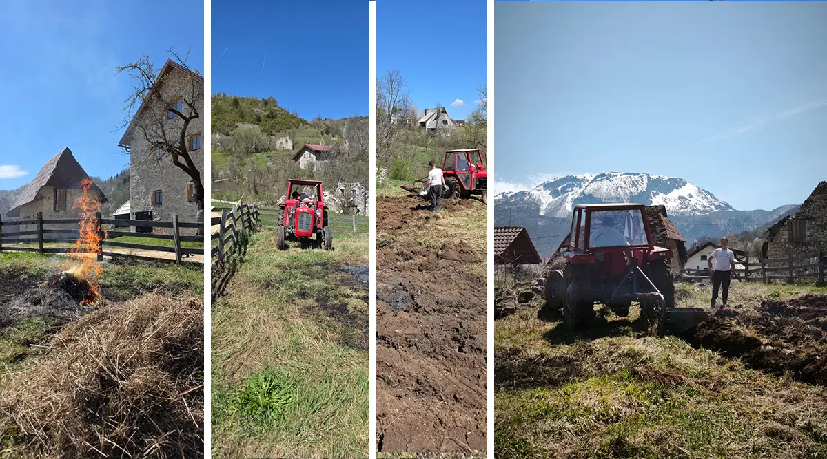 Earth day in Ledići: The land we are preparing – for the children who come here