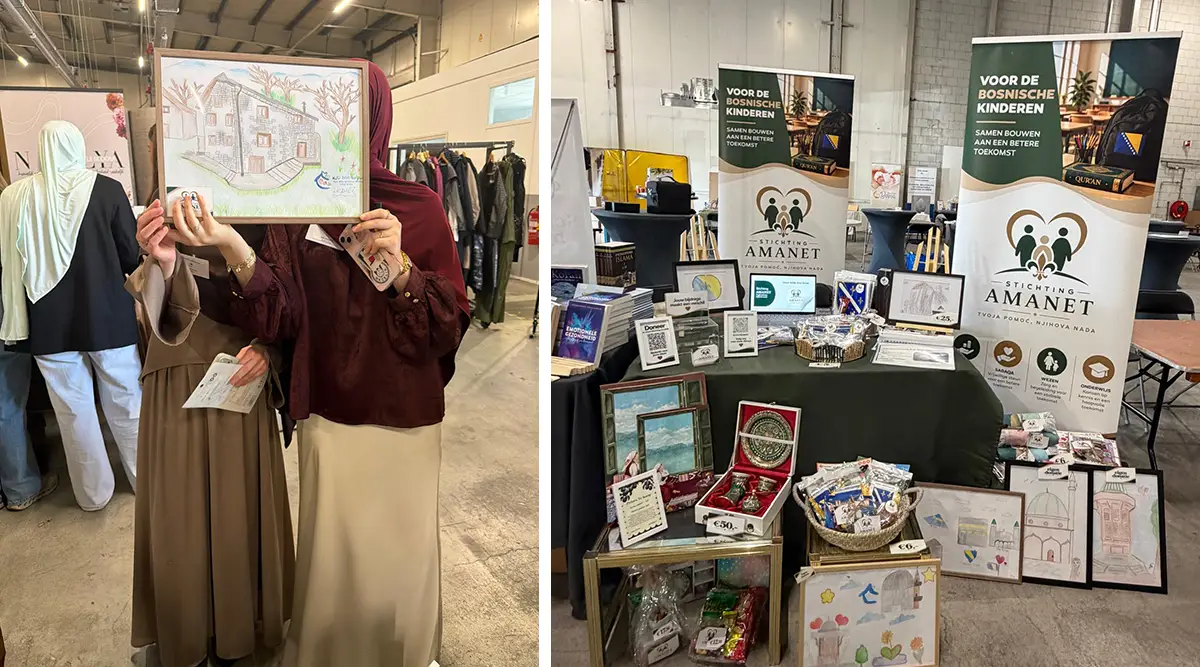 From Ledići to Rotterdam: Children’s artwork finds new homes in the Netherlands