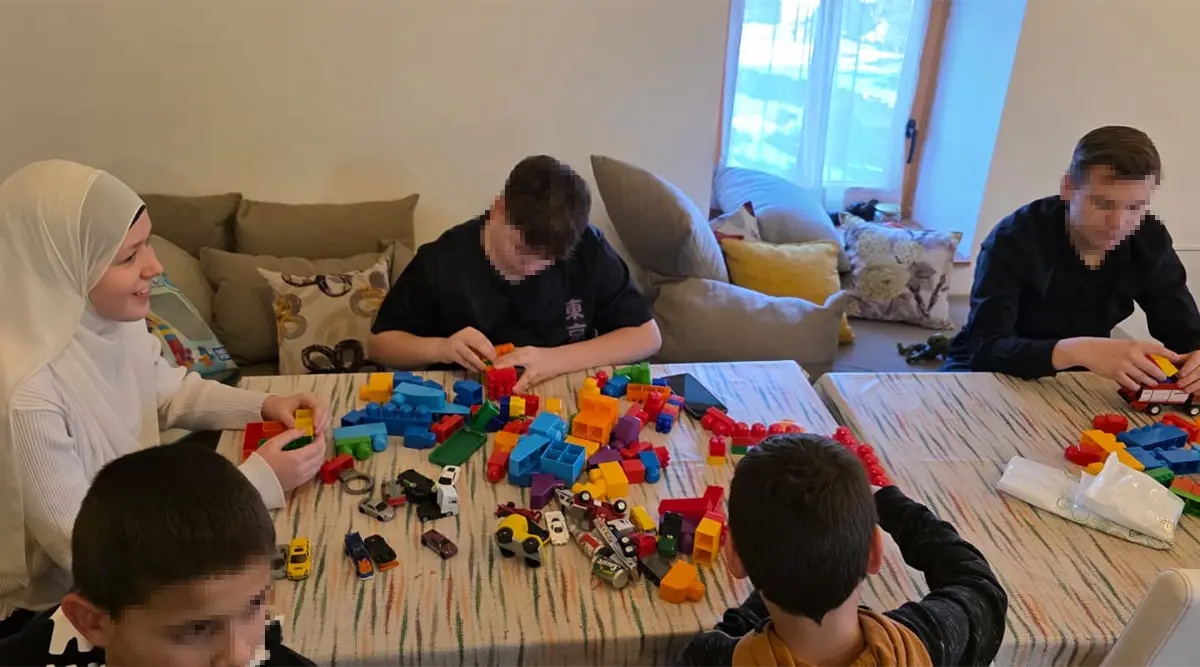 Iftar small family home Sokolović Kolonija Ledići children Dom Bjelave Foundation Second 04