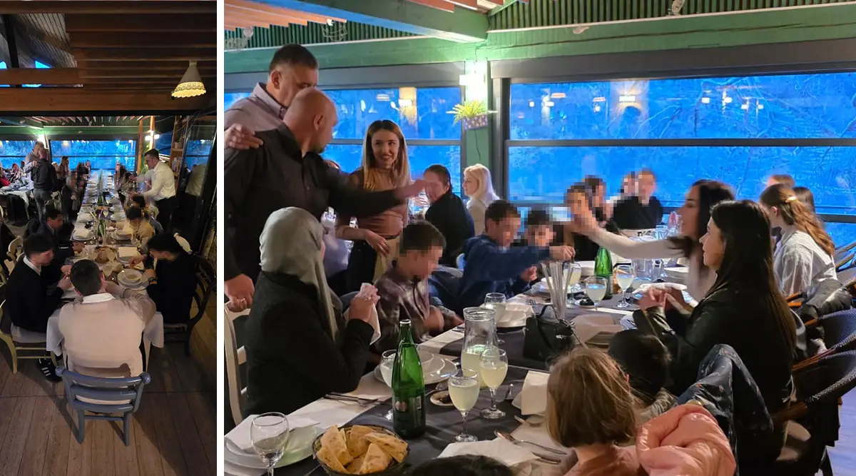 The owner of Restaurant Nova Bentbaša delighted children from the Bjelave Children’s Home with gifts