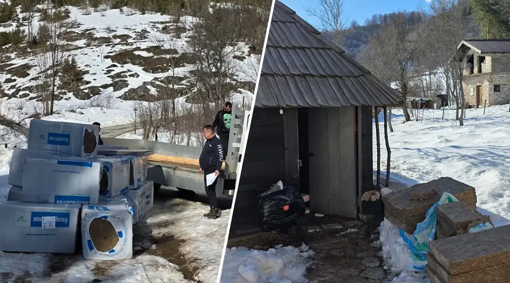 Progress of works on the Mini Cat Shelter in Ledici 02