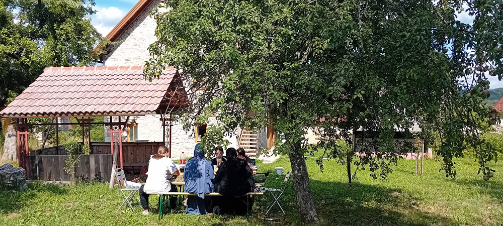 Weekend in nature: Girls from the Orphanage enjoyed their stay in Ledići