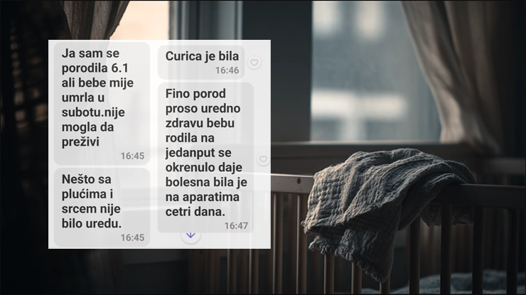 single mother lost her baby