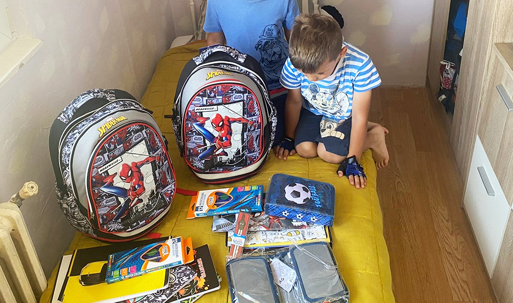 All for a Smile: The "Second" Foundation Donates Backpacks and School Supplies to 20 Children in Families Facing Challenges