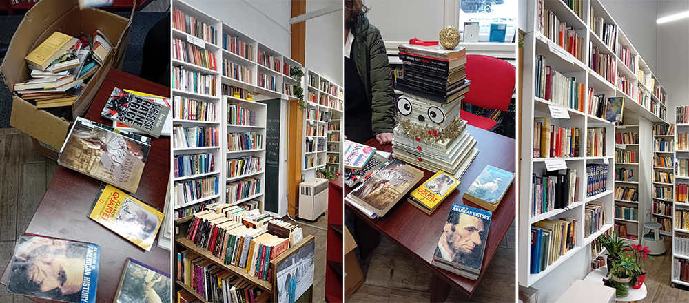 Foundation Second donated over 100 books to the Sarajevo Library