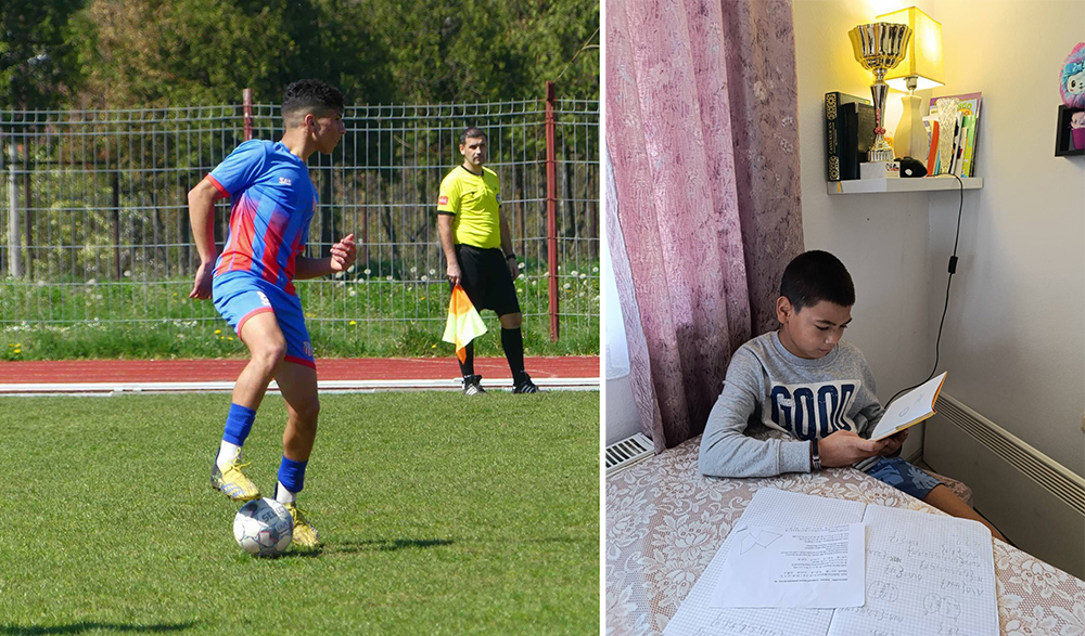 Second Foundation awarded the first scholarships of this school year to two Roma brothers